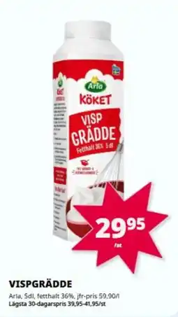 Tempo ARLA Vispgrädde erbjuda