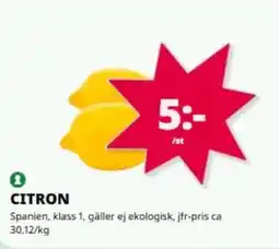 Tempo Citron erbjuda
