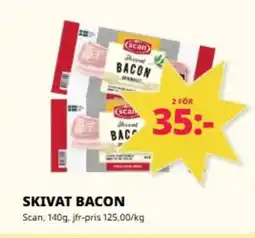 Tempo SCAN Skivat bacon erbjuda