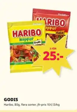 Tempo HARIBO Godis erbjuda