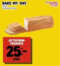 MatArket Bake my day erbjuda