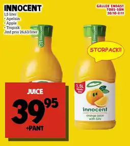 MatArket Innocent erbjuda