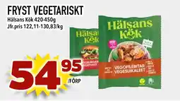 MatArket HÄLSANS KÖK Fryst vegetariskt erbjuda