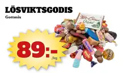 Bonum Matmarknad Lösviktsgodis erbjuda