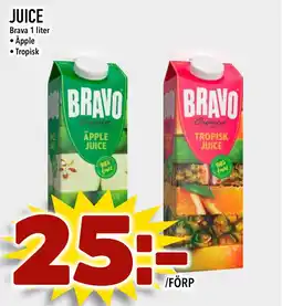 Bonum Matmarknad BRAVO Juice erbjuda