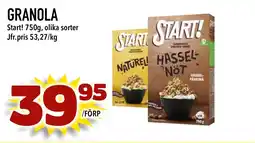 Bonum Matmarknad START! Granola erbjuda