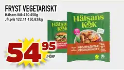 Bonum Matmarknad HÄLSANS KÖK Fryst vegetariskt erbjuda