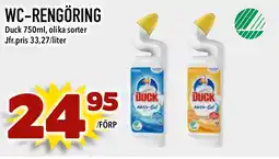 Bonum Matmarknad DUCK Wc-rengöring erbjuda