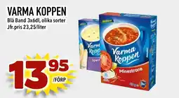 Bonum Matmarknad BLÅ BAND Varma koppen erbjuda