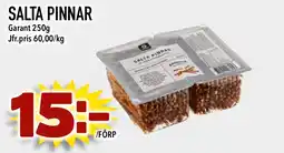 Bonum Matmarknad GARANT Salta pinnar erbjuda