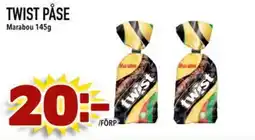 Din Mat MARABOU Twist påse erbjuda