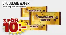 Din Mat GAAM Chocolate wafer erbjuda