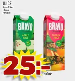 Din Mat BRAVO Juice erbjuda