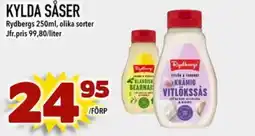 Din Mat RYDBERGS Kylda såser erbjuda