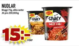 Din Mat MAGGI Nudlar erbjuda