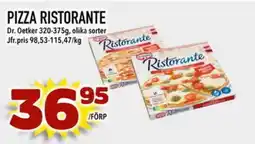 Din Mat DR. OETKER Pizza ristorante erbjuda