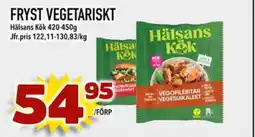 Din Mat HÄLSANS KÖK Fryst vegetariskt erbjuda