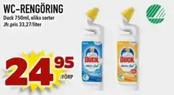 Din Mat DUCK Wc-rengöring erbjuda