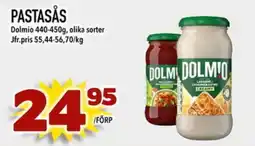 Din Mat DOLMIO Pastasås erbjuda