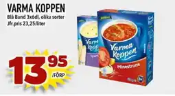 Din Mat BLÅ BAND Varma koppen erbjuda