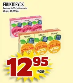 Din Mat Fruktdryck erbjuda