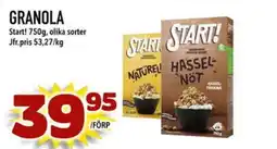 Prisma Mat START! Granola erbjuda