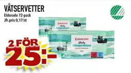 Prisma Mat ELDORADO Våtservetter erbjuda