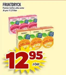 Prisma Mat PREMIER Fruktdryck erbjuda