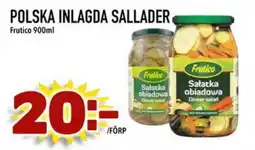 Prisma Mat FRUTICO Polska inlagda sallader erbjuda