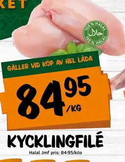 Bazaar Food market Kycklingfilé erbjuda