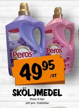 Bazaar Food market PEROS Sköljmedel erbjuda