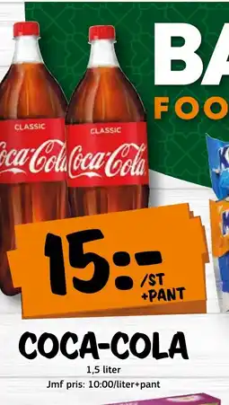 Bazaar Food market Coca-cola erbjuda