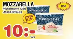 Nya Pulsen MICHELANGELO Mozzarella erbjuda
