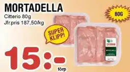 Nya Pulsen Citterio Mortadella erbjuda