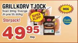 Nya Pulsen Dcan Grillkorv tjock erbjuda