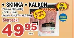 Nya Pulsen PARSONS Skinka • kalkon erbjuda