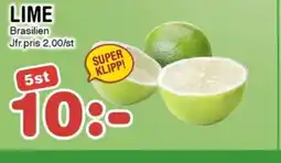 Nya Pulsen Lime erbjuda