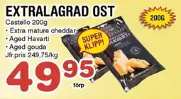 Nya Pulsen Castello Extralagrad ost erbjuda