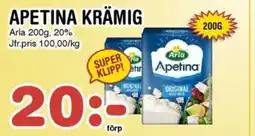 Nya Pulsen ARLA Apetina krämig erbjuda