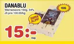 Nya Pulsen Wernerssons Danablu erbjuda