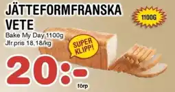 Nya Pulsen Jätteformfranska vete erbjuda