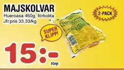 Nya Pulsen Huercasa Majskolvar erbjuda