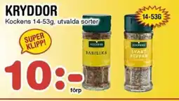 Nya Pulsen Kockens Kryddor erbjuda