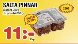 Nya Pulsen Garant Salta pinnar erbjuda