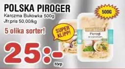 Nya Pulsen Polska piroger erbjuda