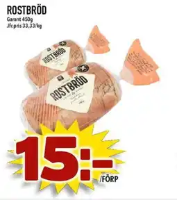 Nya Pulsen Garant Rostbröd erbjuda