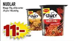 Nya Pulsen Maggi Nudlar erbjuda