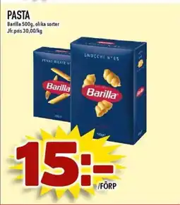 Nya Pulsen Barilla Pasta erbjuda