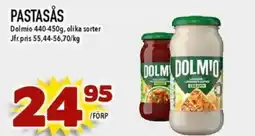 Nya Pulsen DOLMIO Pastasås erbjuda