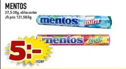 Nya Pulsen Mentos erbjuda